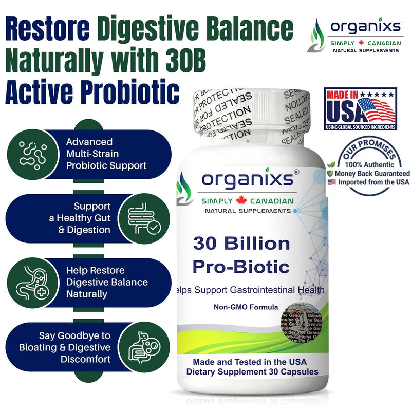 Organixs 30 Billion Proboitic