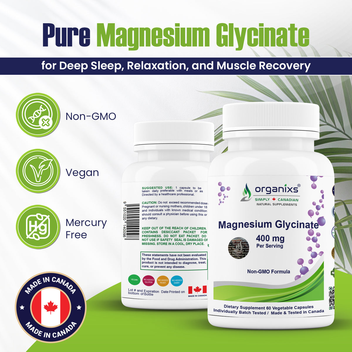Magnesium Glycinate 400mg