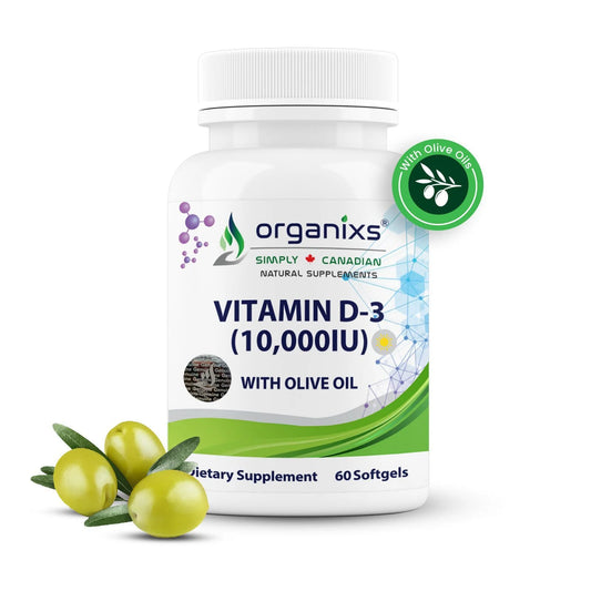 Organixs Vitamin D3 10000iu