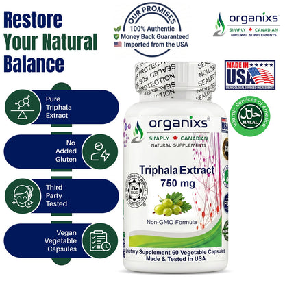 Organixs Triphala Supplement