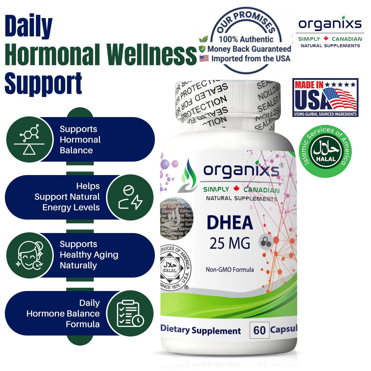 Organixs Colostrum Supplement 1000mg