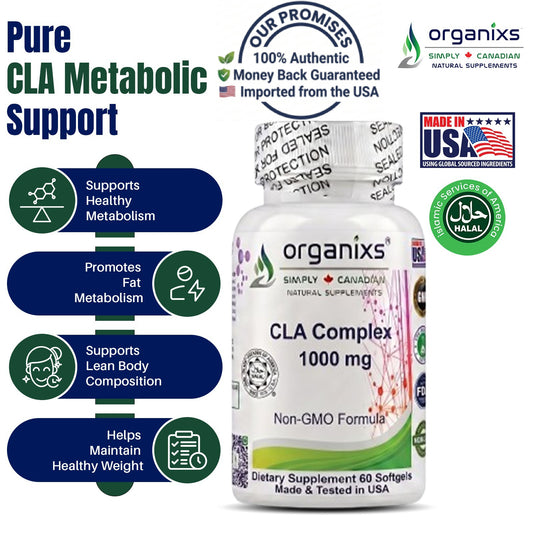 Organixs CLA Supplement 1000mg