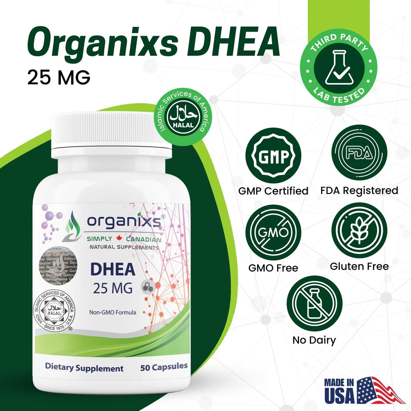 DHEA 25mg