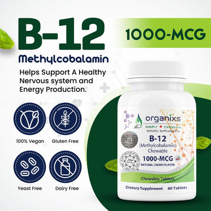 Vitamin B12 Methylcobalamin 1000mcg