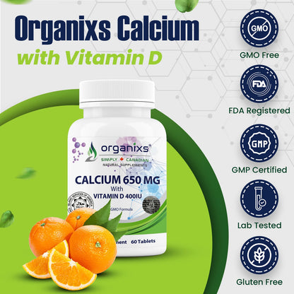 Calcium 650mg with Vitamin D