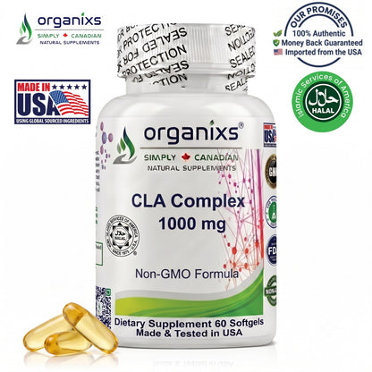Organixs CLA Supplement 1000mg