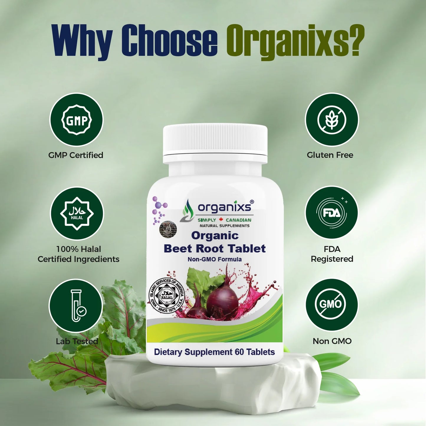 Organic Beetroot Powder [Tablets]