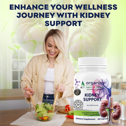 Organixs Halal Natural Kidney Support Supplement