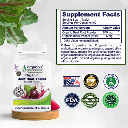 Organic Beetroot Powder [Tablets]