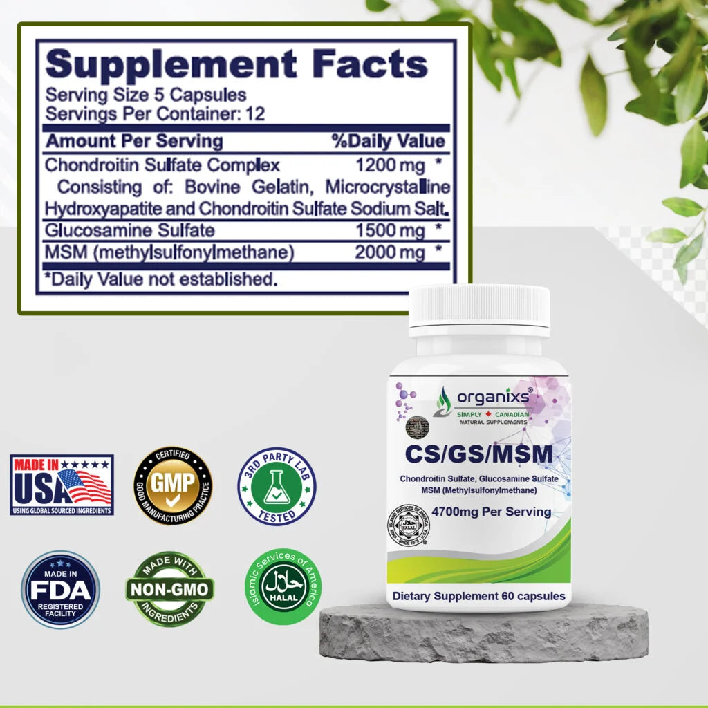 Glucosamine Chondroitin MSM [GS/CS/MSM]