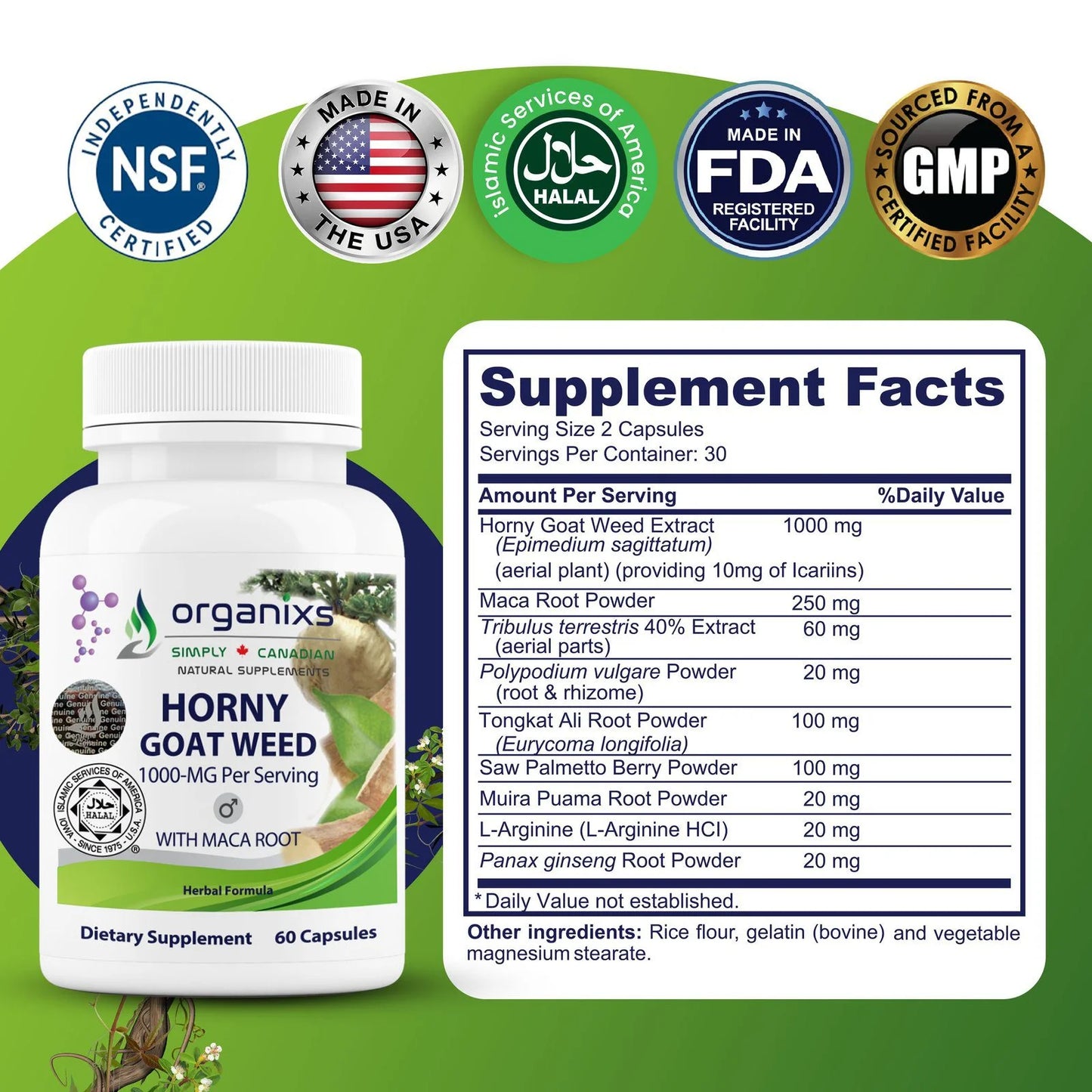 Horny Goat Weed 1000mg