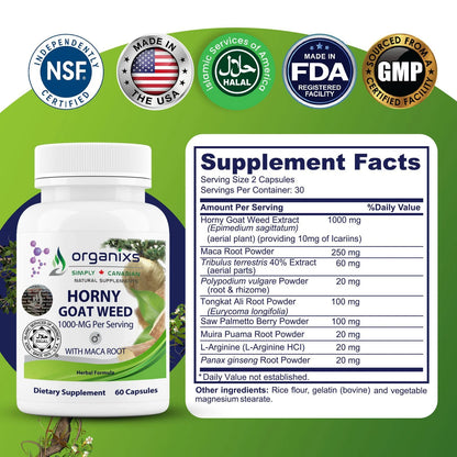 Horny Goat Weed 1000mg