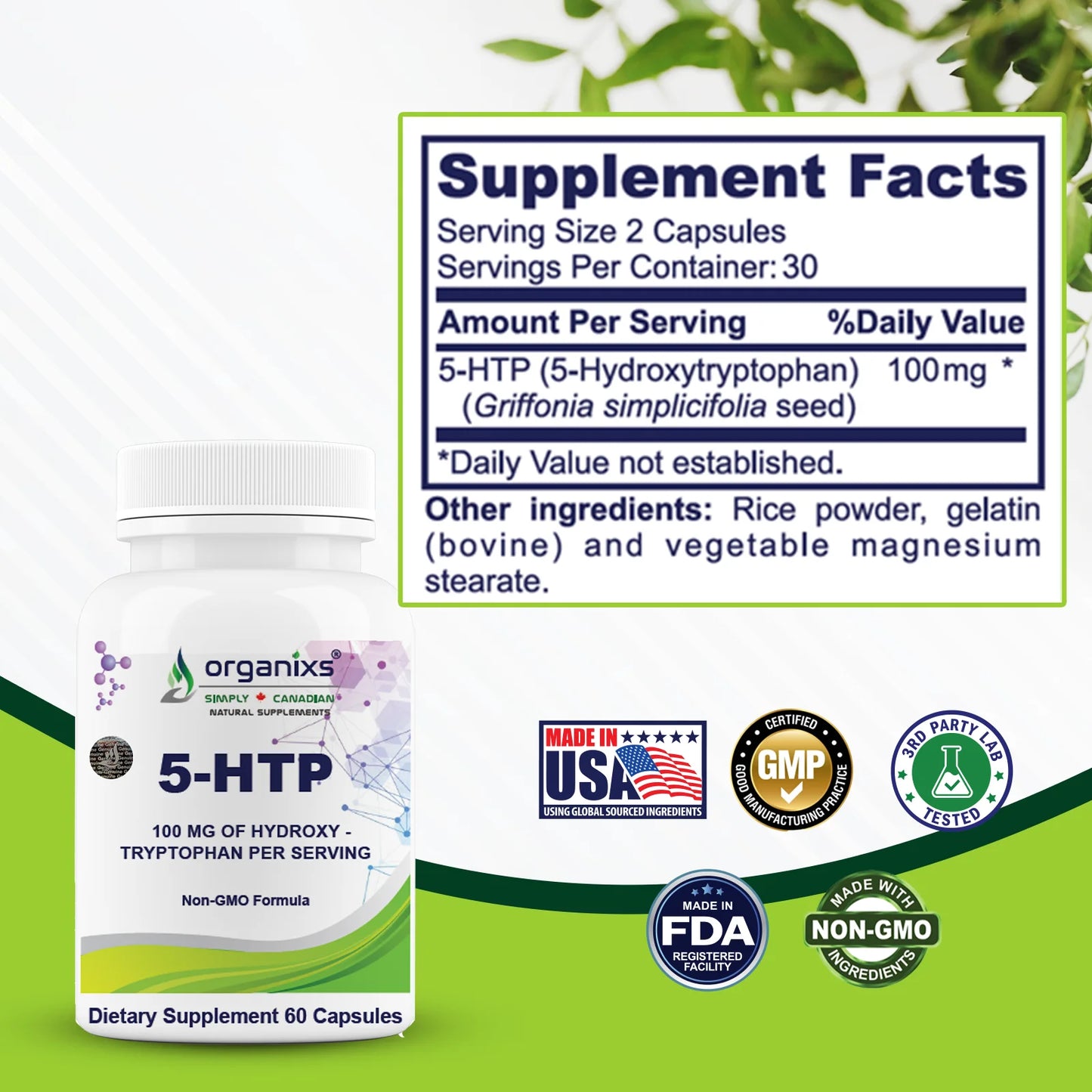 5 HTP 100mg