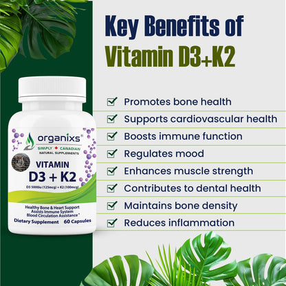 Vitamin D3 K2 5000iu