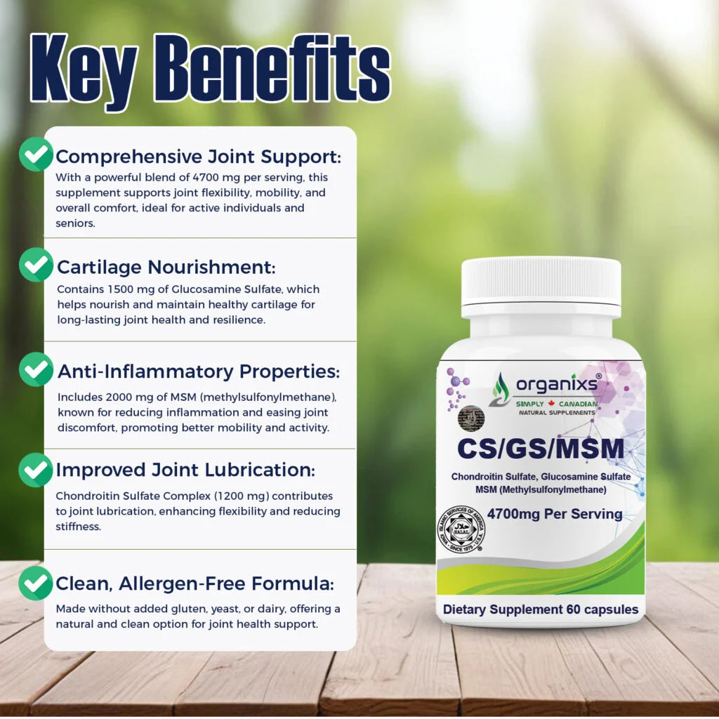 Glucosamine Chondroitin MSM [GS/CS/MSM]