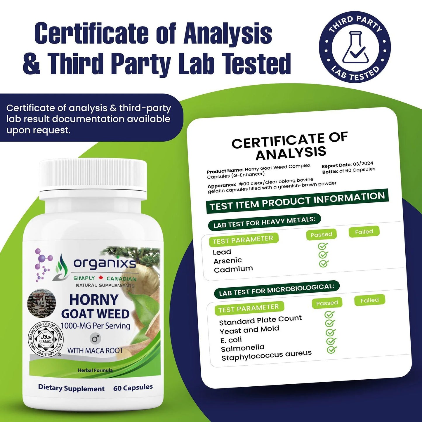 Horny Goat Weed 1000mg