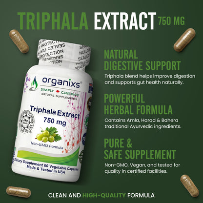 Organixs Triphala Supplement