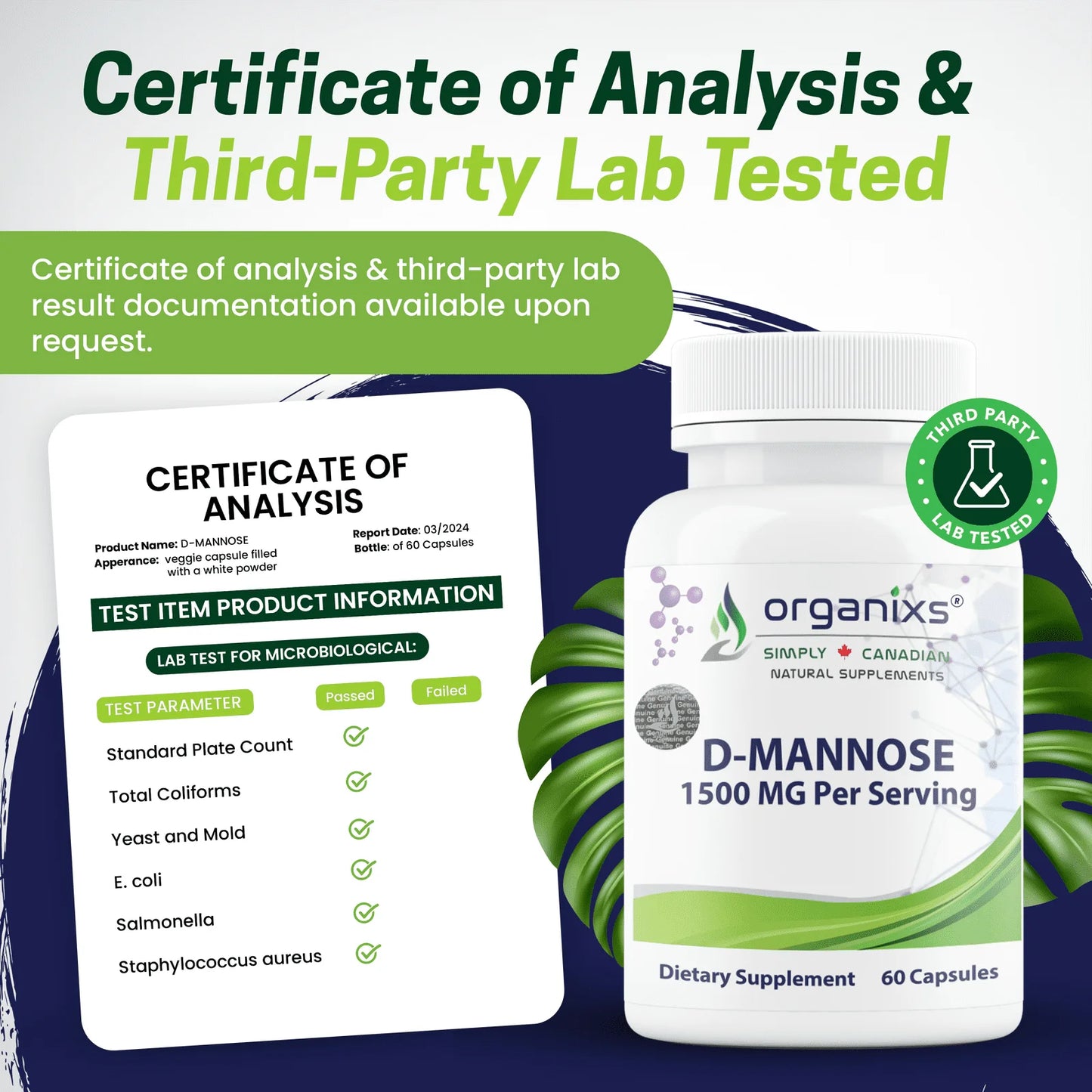 D-Mannose 1500mg