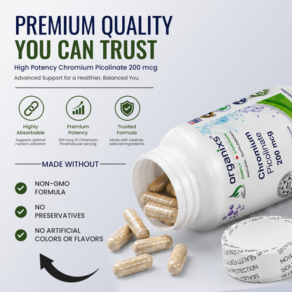 CHROMIUM PICOLINATE 200mcg