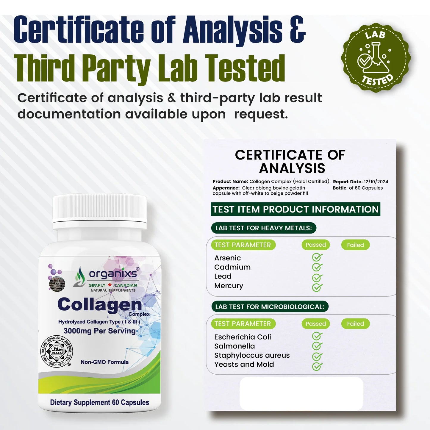 Hydrolyzed Collagen Complex