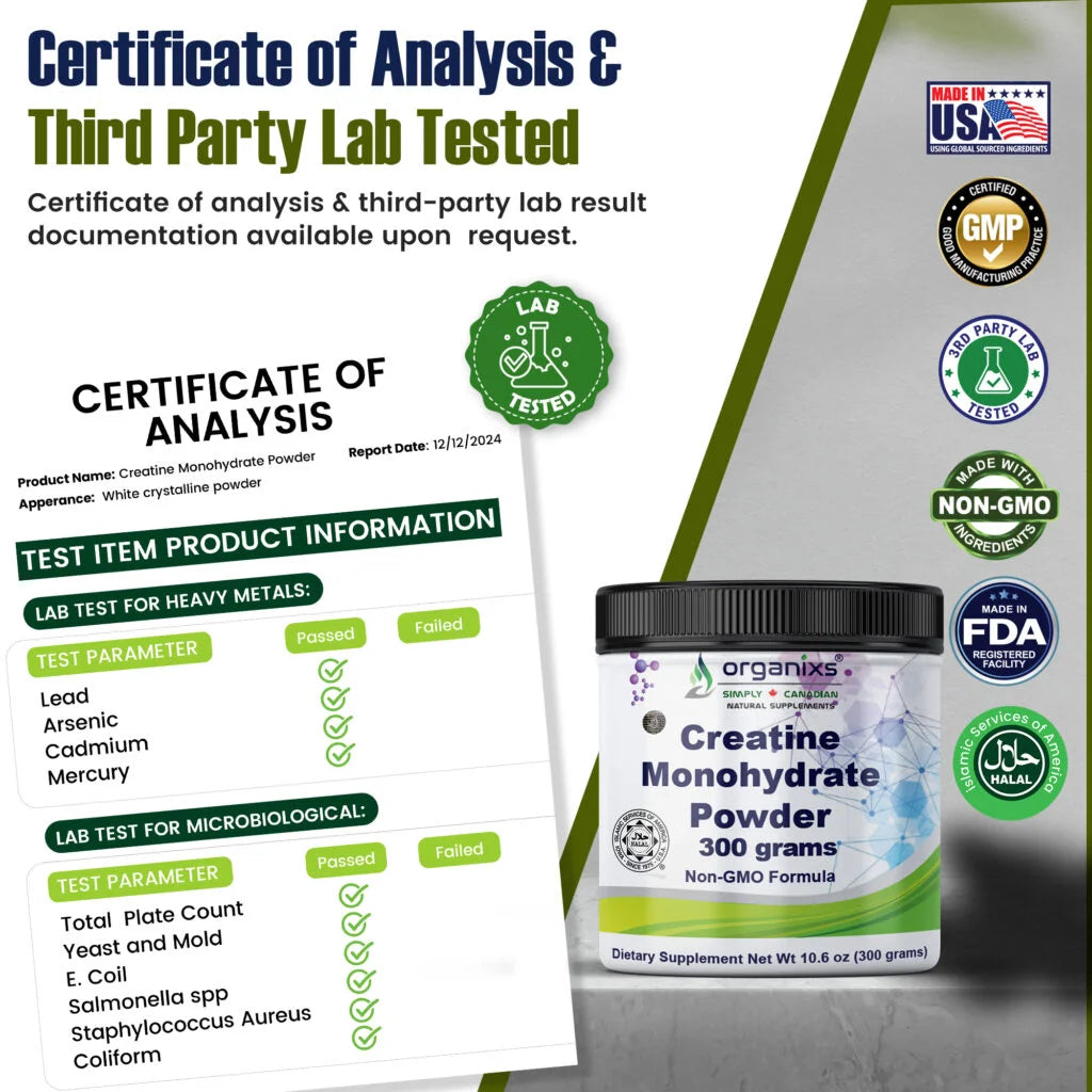 Creatine Monohydrate powder