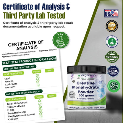 Creatine Monohydrate powder