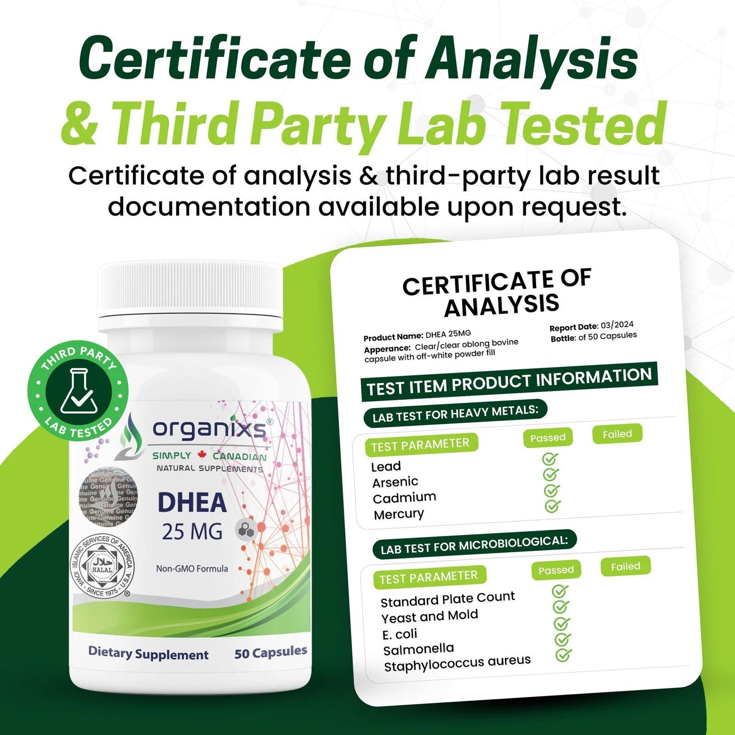 DHEA 25mg