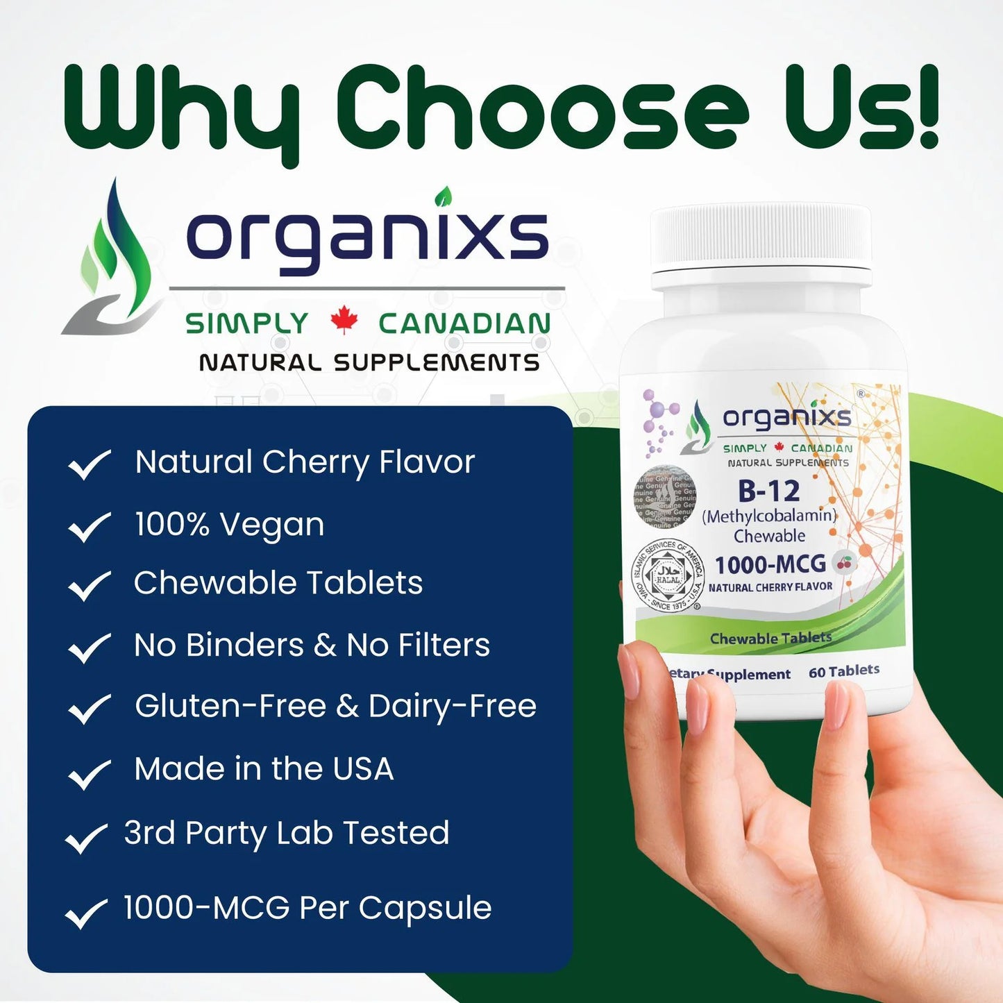 Vitamin B12 Methylcobalamin 1000mcg