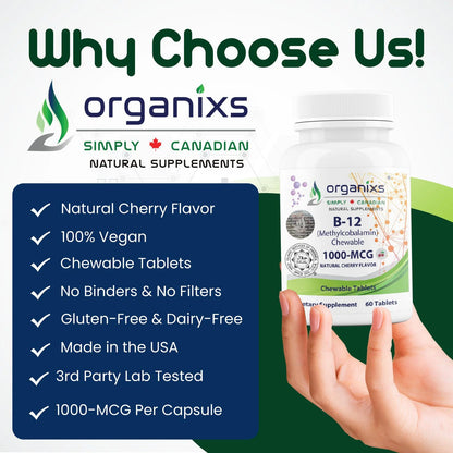 Vitamin B12 Methylcobalamin 1000mcg