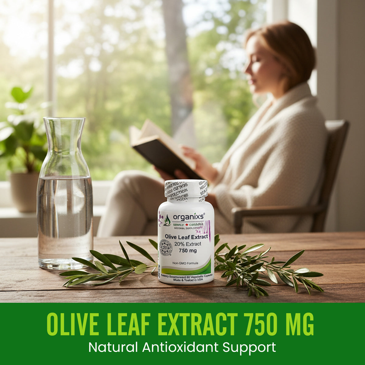 Organixs Olive Leaf Extract 750mg