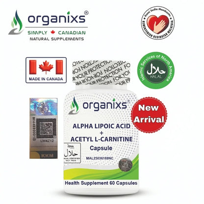 Alpha Lipoic Acid 225mg + Acetyl L-Carnitine 525mg (ALCAR) [CND]