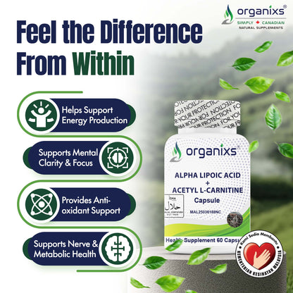 Organixs Alpha Lipoic Acid (ALA 225mg)
