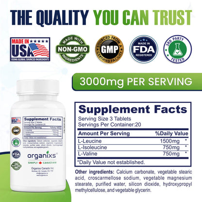 BCAA 3000 mg/serving