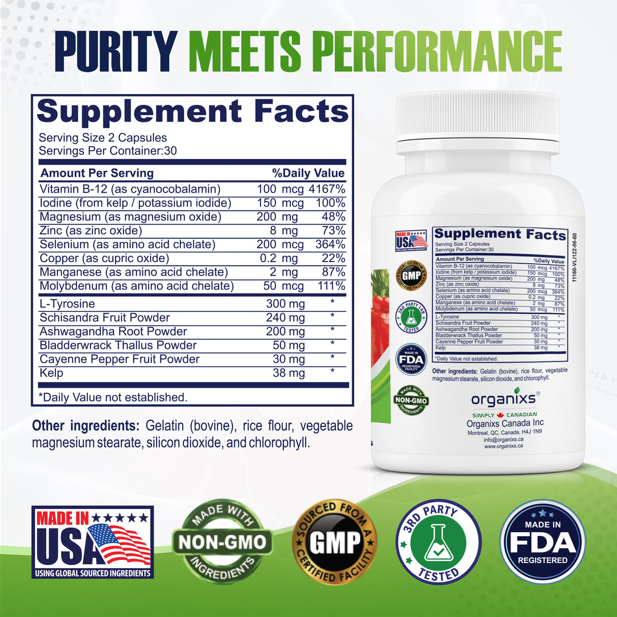 Organix Thyroid Support