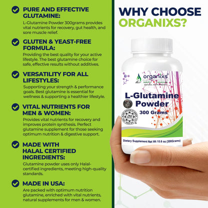 Glutamine powder
