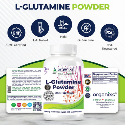Glutamine powder