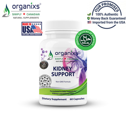 Organixs Halal Natural Kidney Support Supplement