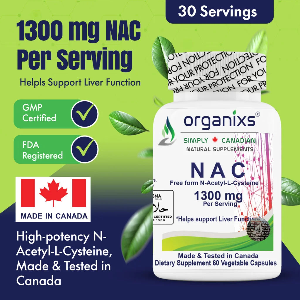 NAC 1300mg N-Acetyl-L-Cysteine [CND]