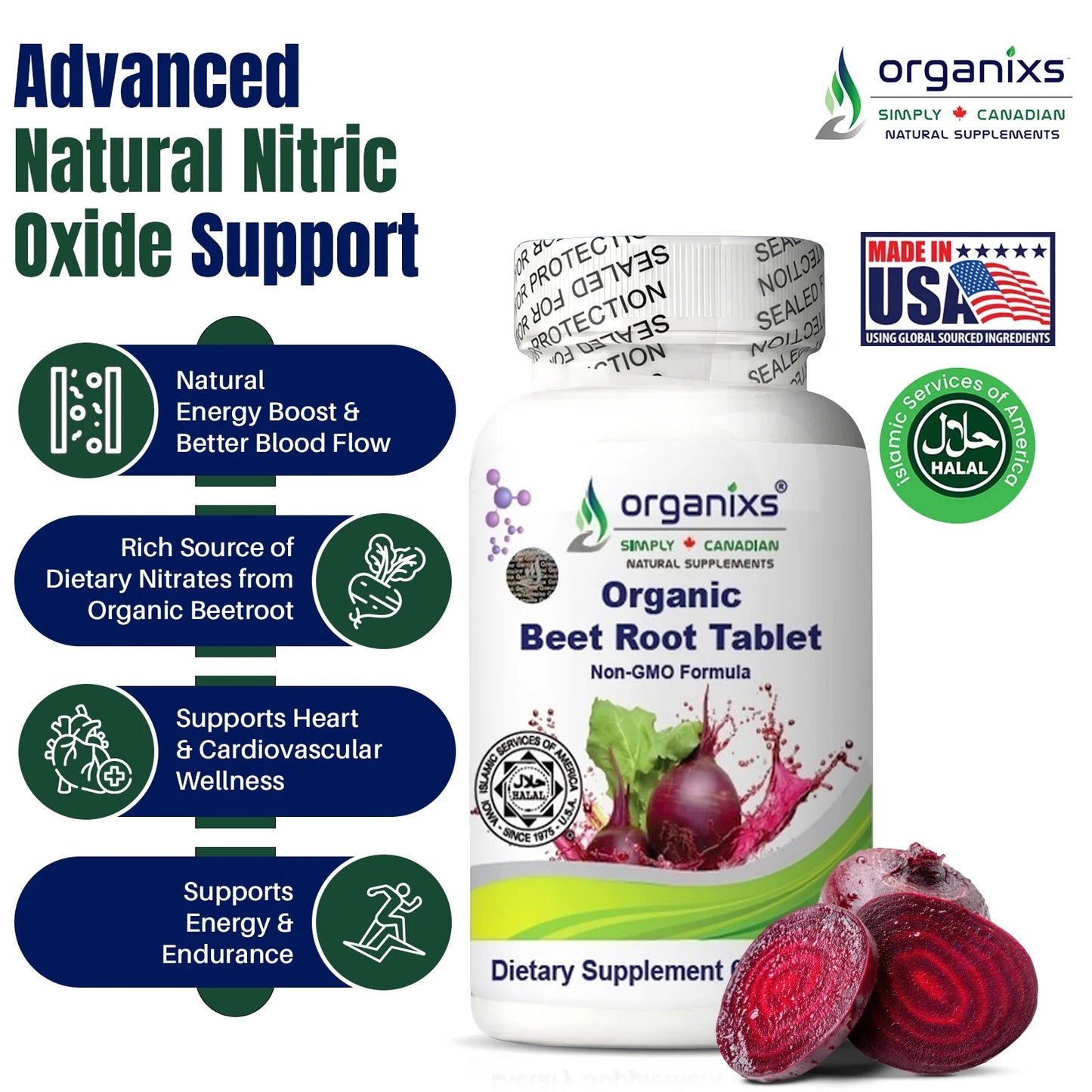 Organic Beetroot Powder [Tablets]