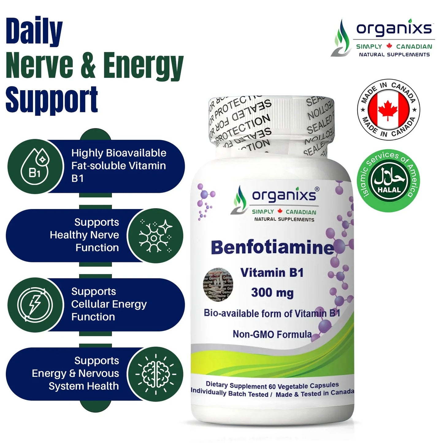 Vitamin B1 Benfotiamine 300mg
