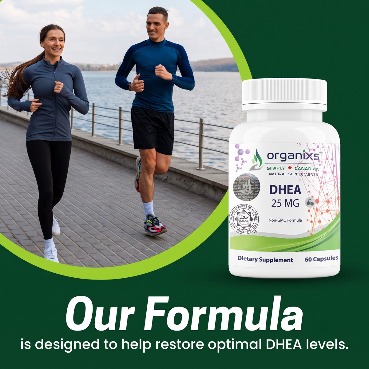 Organixs DHEA 25mg