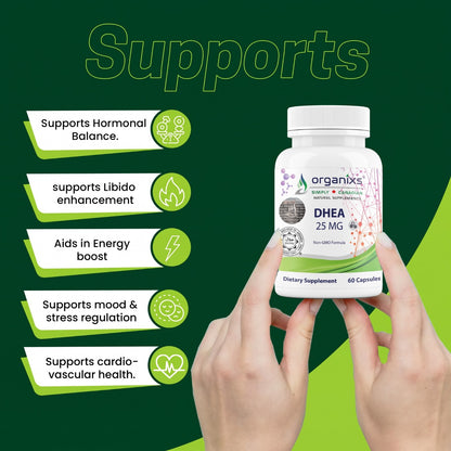 Organixs DHEA 25mg