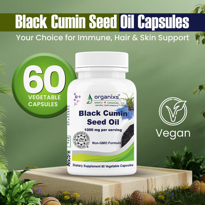 Organixs Black Cumin Seed Oil