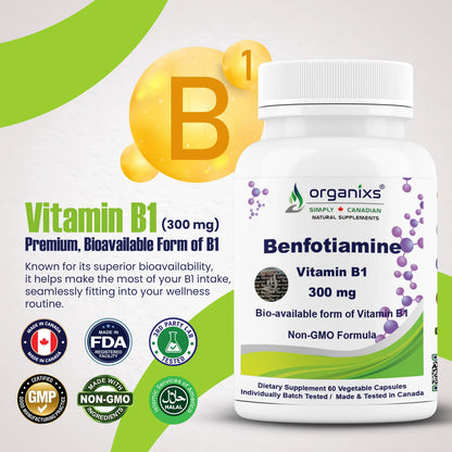 Vitamin B1 Benfotiamine 300mg