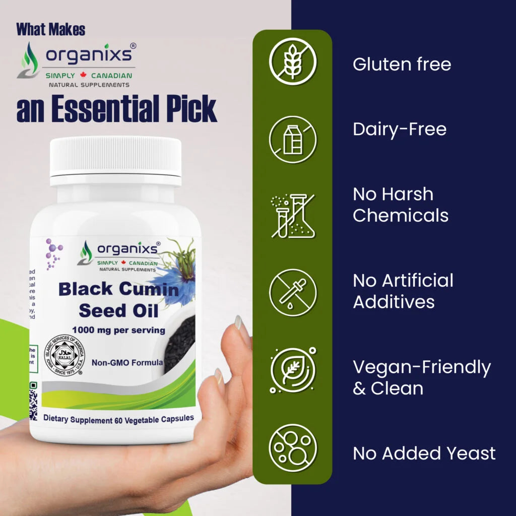 Organixs Black Cumin Seed Oil