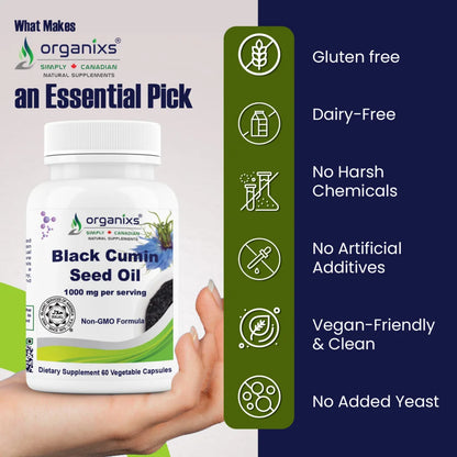 Organixs Black Cumin Seed Oil