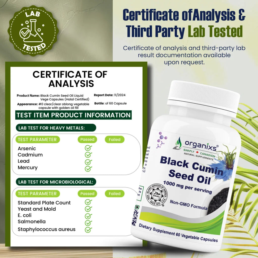 Organixs Black Cumin Seed Oil